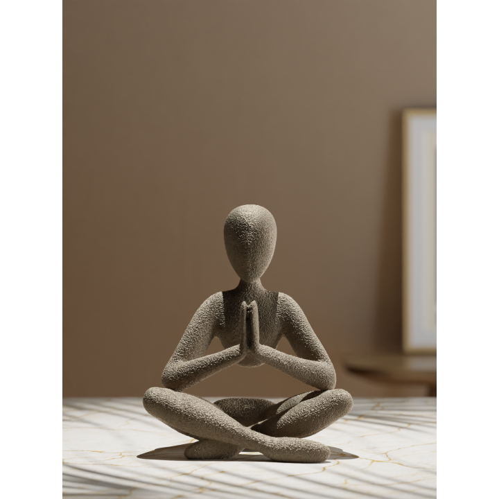 NOBody – Bezinning / Gebed | Minimalistisch 3D-geprint beeldje