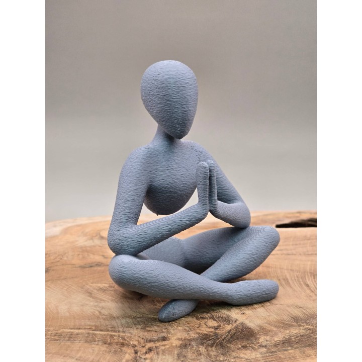 NOBody – Bezinning / Gebed | Minimalistisch 3D-geprint beeldje