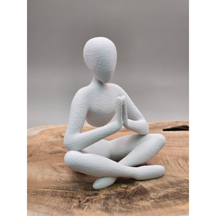 NOBody – Bezinning / Gebed | Minimalistisch 3D-geprint beeldje