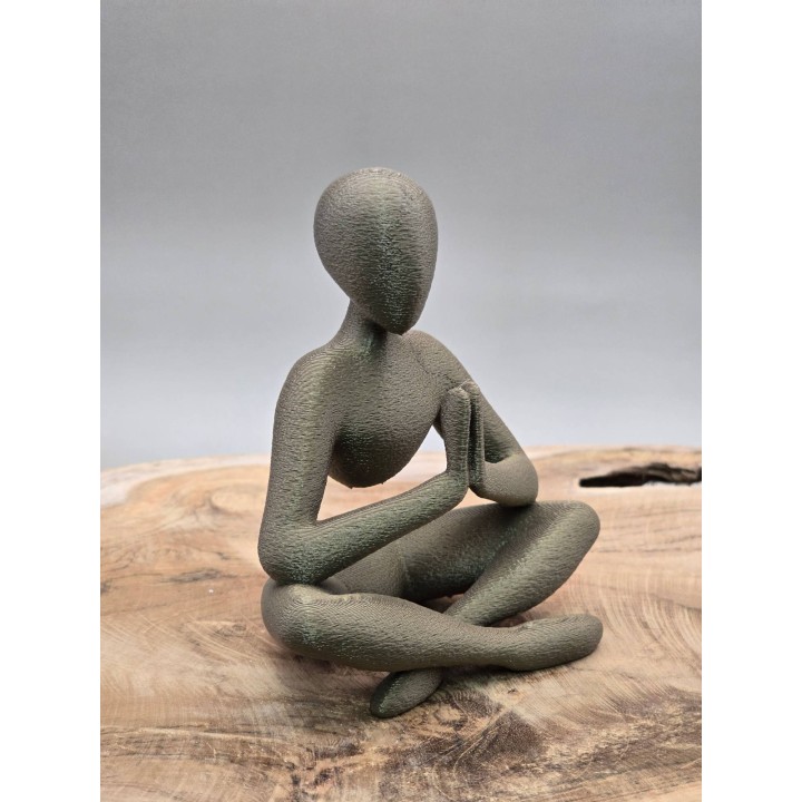 NOBody – Bezinning / Gebed | Minimalistisch 3D-geprint beeldje