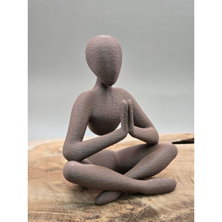 NOBody – Bezinning / Gebed | Minimalistisch 3D-geprint beeldje