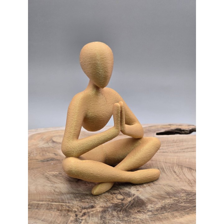 NOBody – Bezinning / Gebed | Minimalistisch 3D-geprint beeldje
