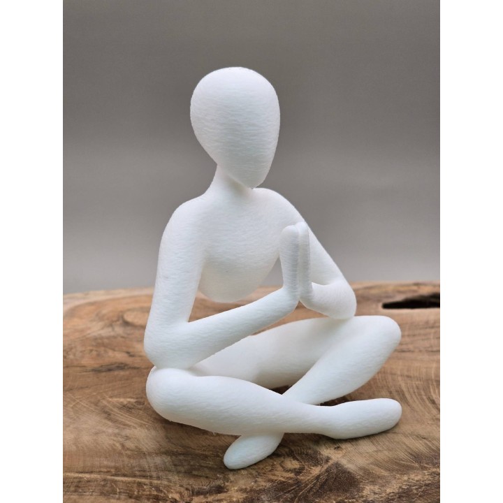 NOBody – Bezinning / Gebed | Minimalistisch 3D-geprint beeldje