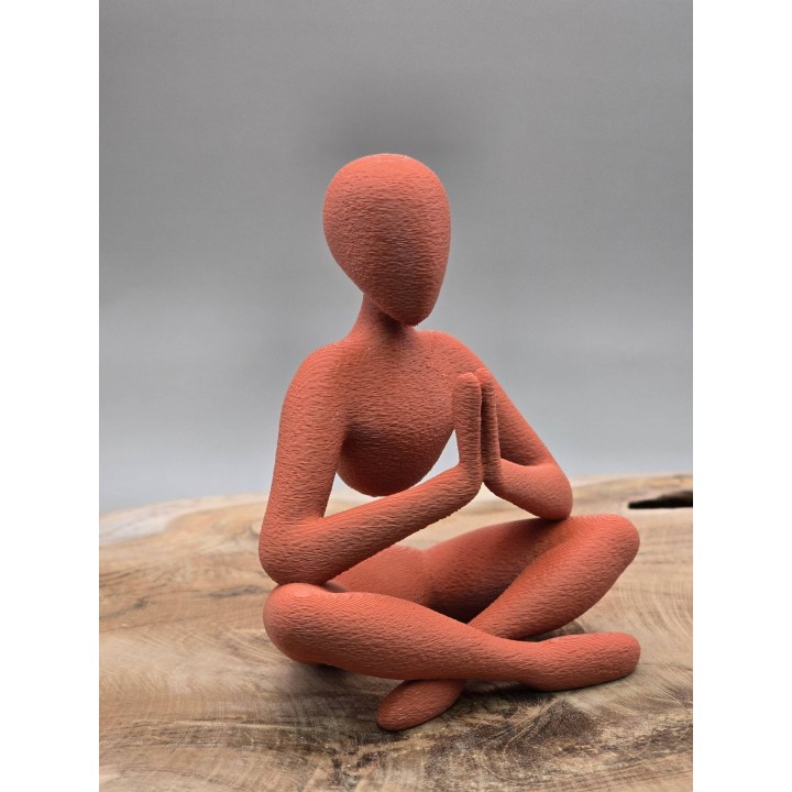 NOBody – Bezinning / Gebed | Minimalistisch 3D-geprint beeldje