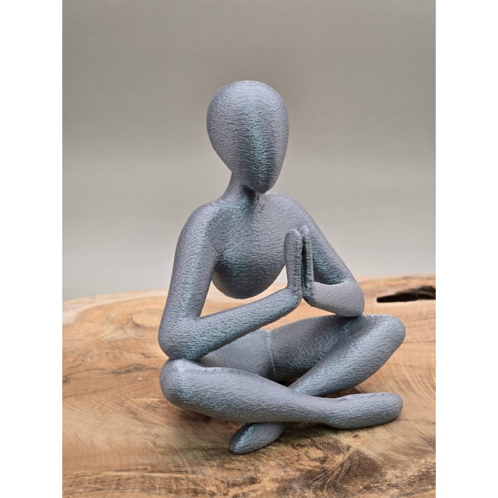 NOBody – Bezinning / Gebed | Minimalistisch 3D-geprint beeldje