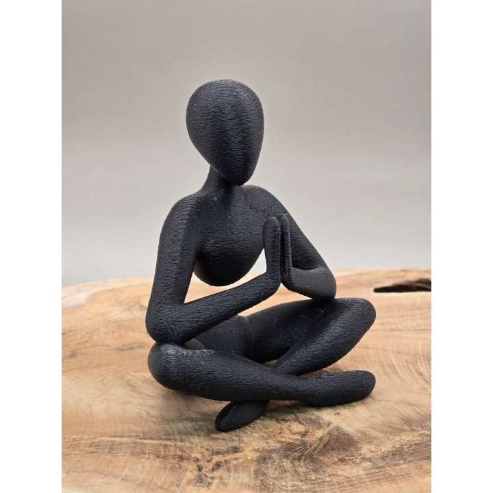 NOBody – Bezinning / Gebed | Minimalistisch 3D-geprint beeldje