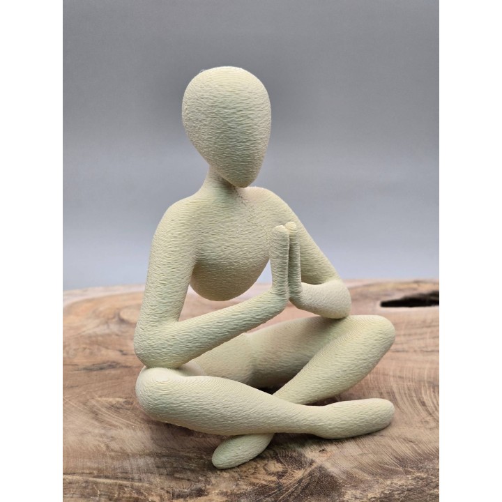 NOBody – Bezinning / Gebed | Minimalistisch 3D-geprint beeldje